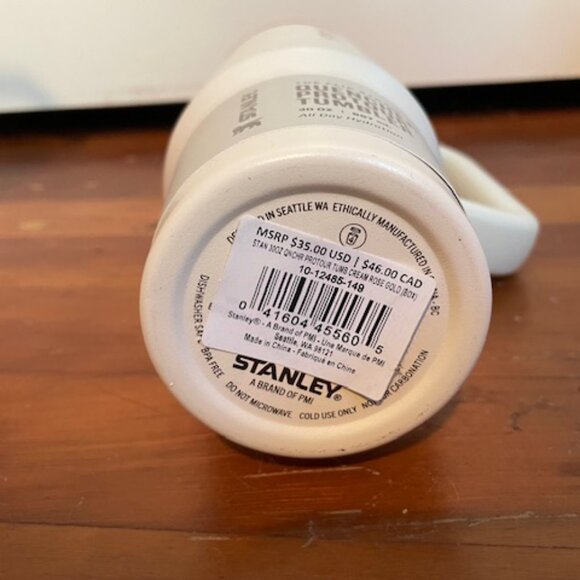 NEW Stanley The Flip Straw Quencher Protour Tumbler Cream Rose Gold Top LIMITED - Picture 13 of 13